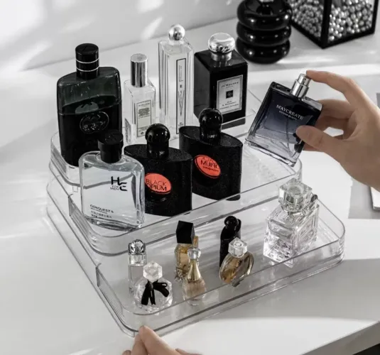 Expositor Organizador de perfumes 3 andares