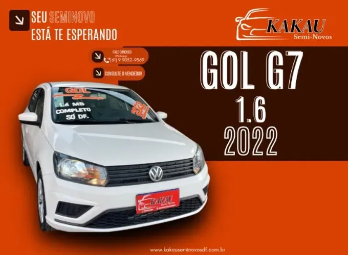 Volkswagen Gol Geração VII MSI 1.6 8V Flex Mec. 4P 2022