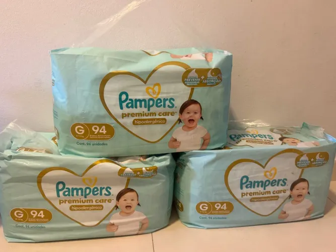 Fraldas Pampers