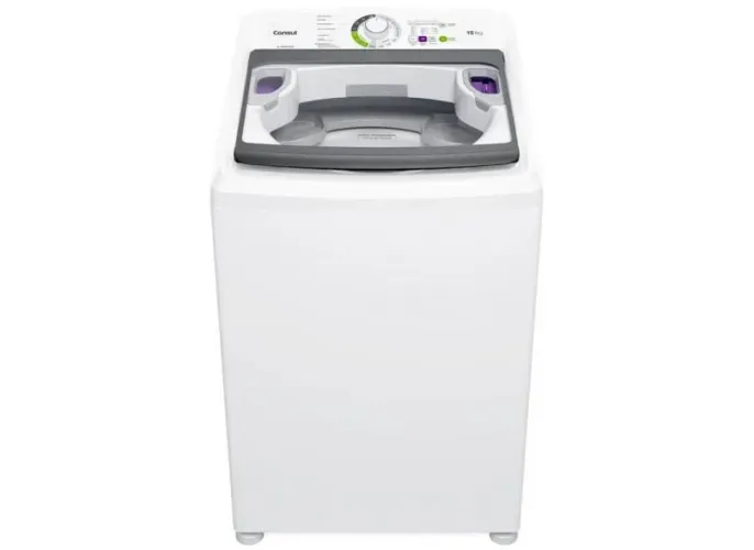 Máquina de Lavar Consul 15Kg Cesto Inox - Branca