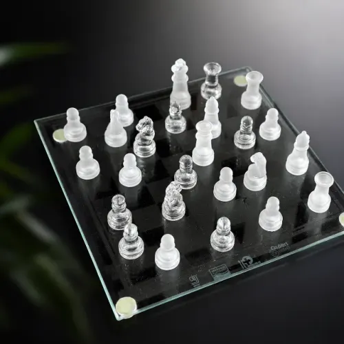 Jogo Xadrez vidro