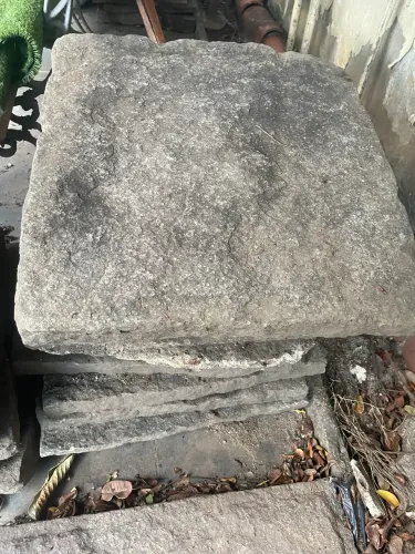 Vendo conjunto com 5 pedras de jardim 0,50x0,50