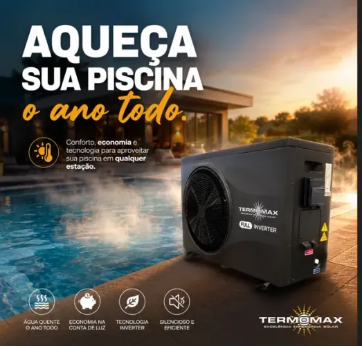 AQUECEDOR PARA PISCINAS ATE 100 MIL LITROS