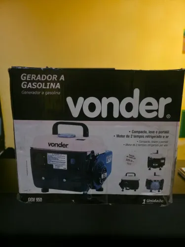 Gerador a gasolina vonder novo
