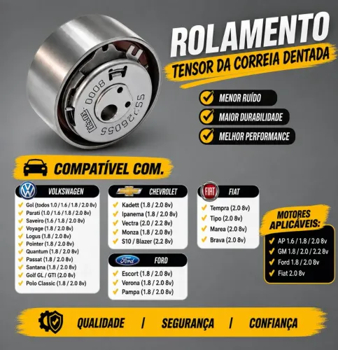 Rolamento Automotivo INA - Recondicinado - Consulte Aplicações