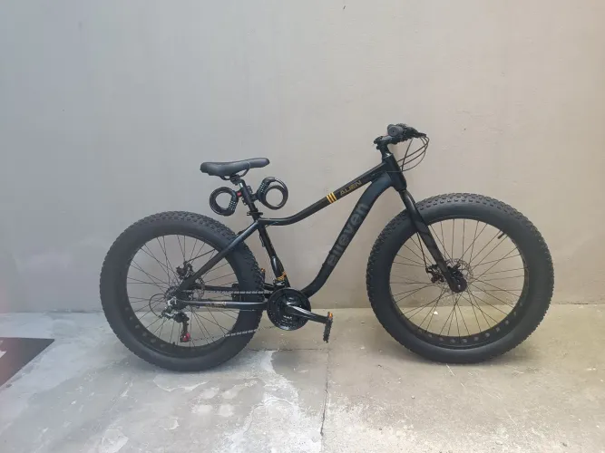 Fat Bike Elleven 26'' Fat Aliens Seminova Preto