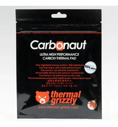Thermal Grizzly Carbonaut almofada térmica 38x38mm CPUs AMD Intel