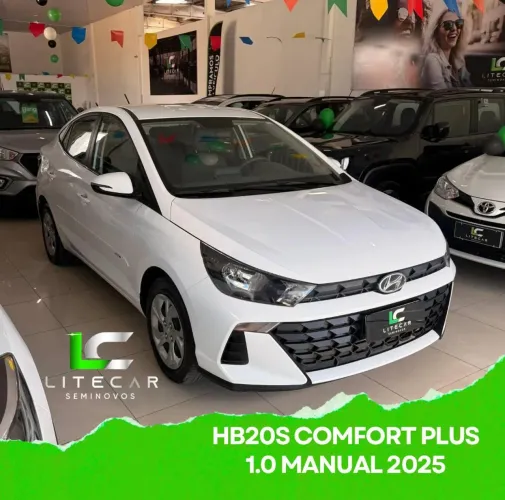 Hyundai HB20S Comfort Plus 1.0 Flex 12V Mec. 2025