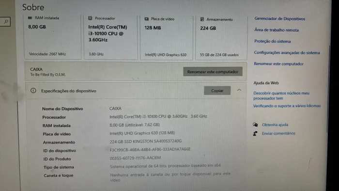 Computador completo