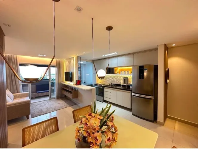 Apartamento com 3 dormitórios à venda, 75 m² por R$ 599.000,00 - Vila Rosa - Goiânia/GO