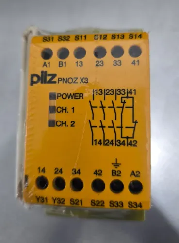 Rele Segurança Pilz PNOZ X3 
