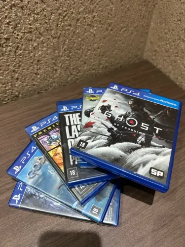 Lote de Jogos - Ps4 