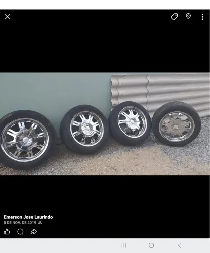 Conjunto de Rodas Aro 20 - Perfeito Estado