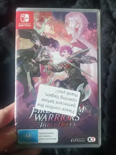 Jogo fire emblem three hopes lacrado nintendo switch