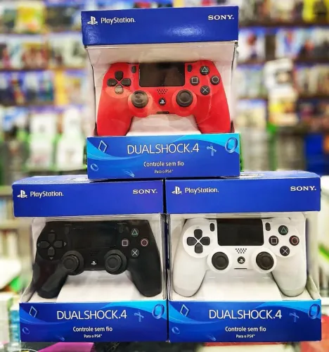 Controle ps4 compatível com Pc e tv 