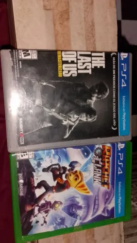 Jogos. Theo last of us e ratchet clank, dois por 100 ou 1 por 50