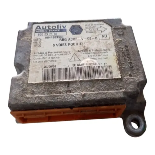 Módulo Central Airbag Peugeot 206 2001 2002 2003 2004 A 2012