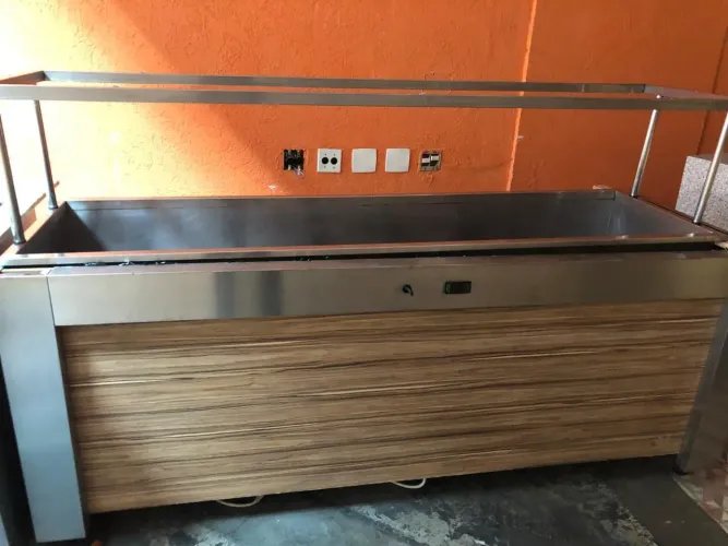Balcão térmico pista quente allkit 