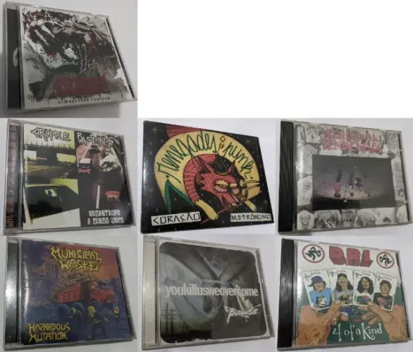 CD's de Rock Internacional e Nacional