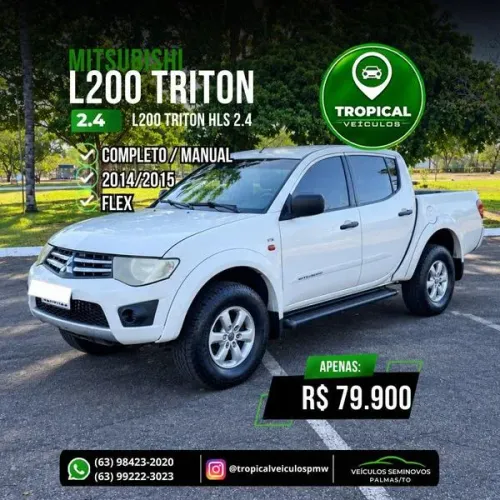 Mitsubishi L200 Triton HLS 2.4 Flex 16V CD Mec. 2015
