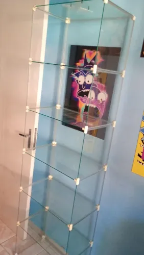 Prateleira de vidro 