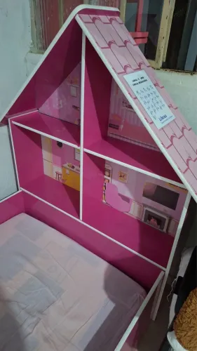 Vendo cama infantil rosa