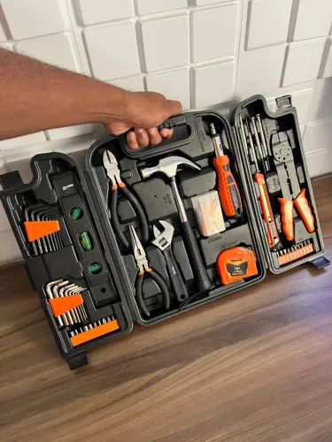 Kit ferramentas com 129 peças LACRADO