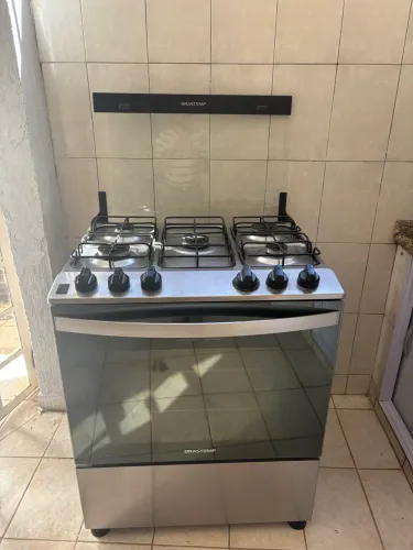 Fogão Brastemp 5 Bocas com Forno Grande - R$ 850