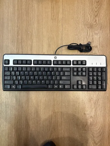 Teclado HP - muito confortável 