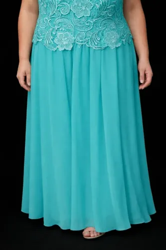 Vestido de festa plus size 