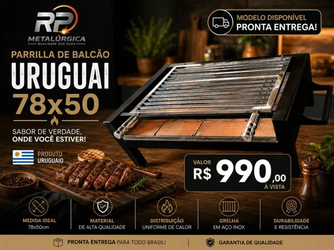 Churrasqueira parrilla Uruguai 