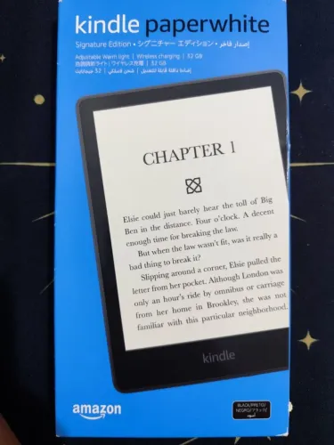 Kindle PW G11 de 32 GB na Caixa + Acessórios
