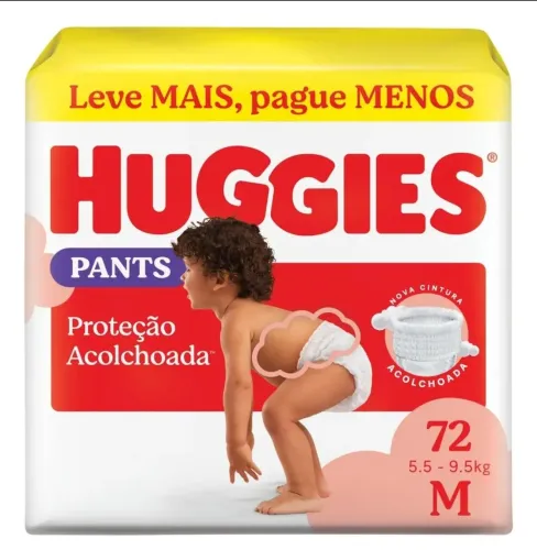 Fraldas descartáveis HUGGIES PANTS