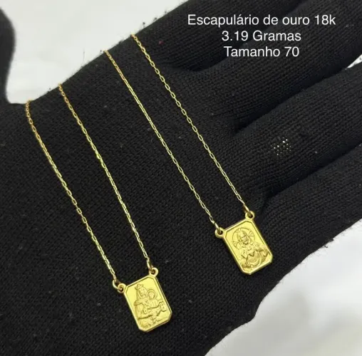 Escapulário Ouro 18k
