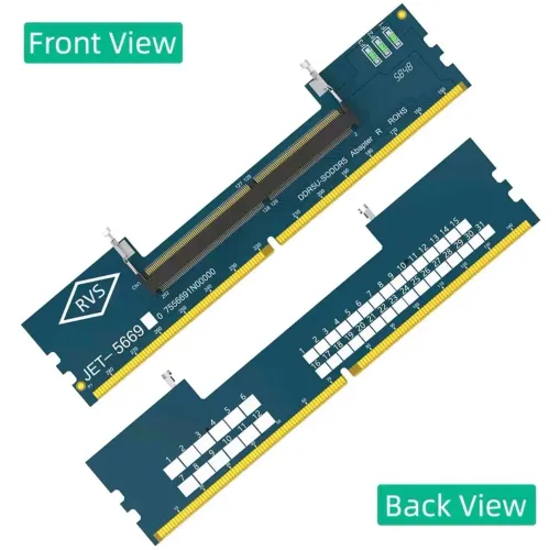 Adaptador Memória RAM DDR5 Notebook Para Desktop RVS JET-5669 Profissional