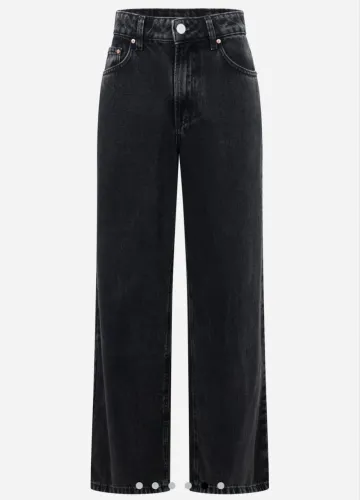 Calça wide leg