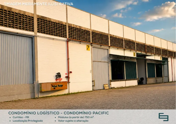 Galpão para alugar em Curitiba/PR com 750,00 m² em condomínio logístico