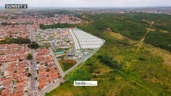 ibeda - Terreno a venda condominio Sunset Boulevard Ecocl 361m2, lazer, pronto