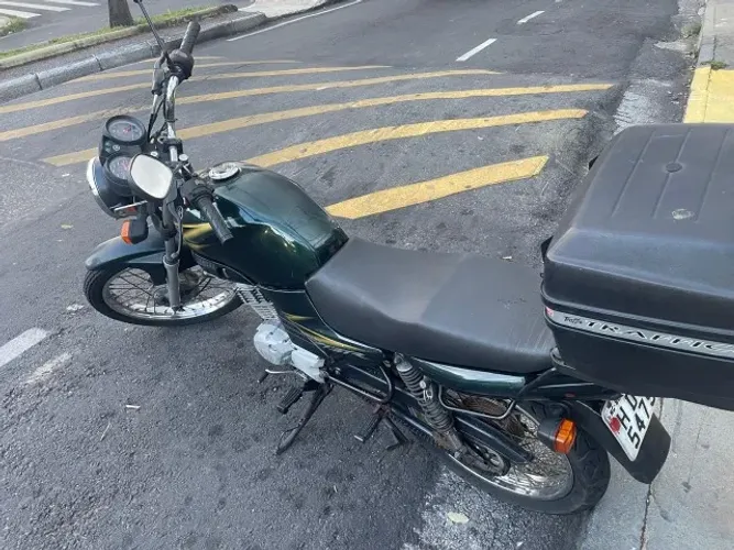 Vendo YBR 125K cor verde