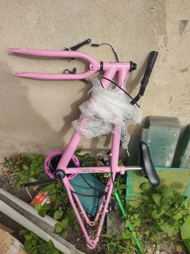 Bicicleta Rosa infantil aro 24