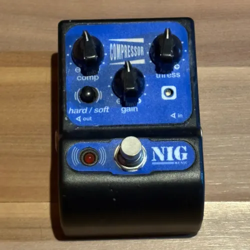 Nig compressor tipo estúdio pedal de guitarra 