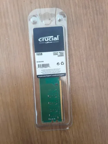 memória ram crucial 16gb ddr4 2666mhz