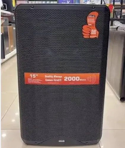Caixa Ativa Blg de 15 polegadas e 2000w modelo bp17 15a16