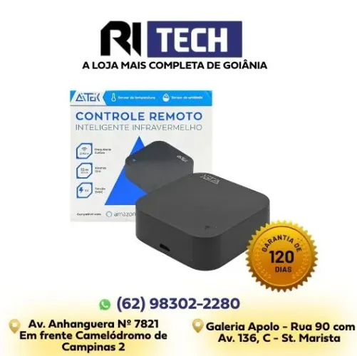 CONTROLE REMOTO INTELIGENTE INFRAVERMELHO AITEK ALPHA-600