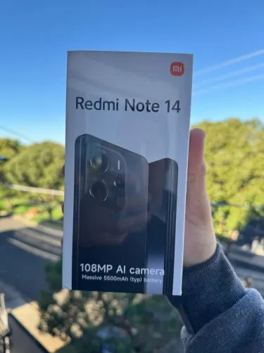 Redmi note 14 black 128gb - lacrado