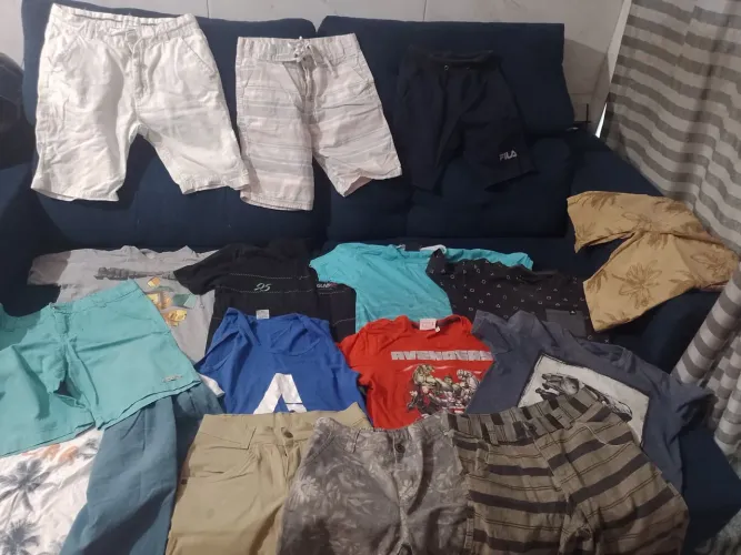 Lote Roupas Menino 6/8 Anos
