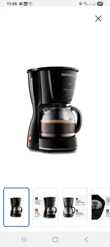 Cafeteira elétrica Mondial 