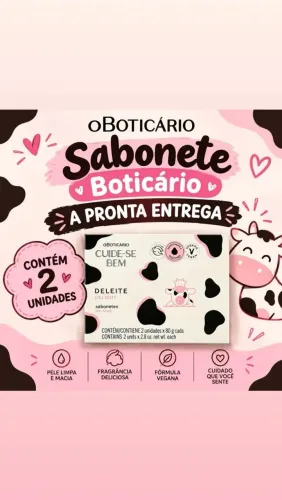 Sabonete Deleite O Boticário
