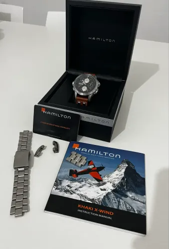 Relógio Hamilton Khaki X-Wind Automatic Chronograph