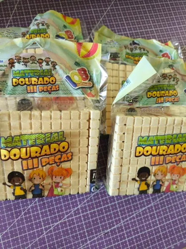 Material Dourado 111 peças 
